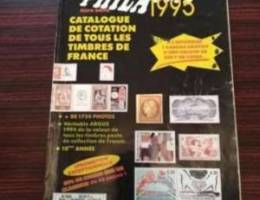 France stamp catalogue