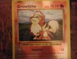 PokÃ©mon Card Growlithe