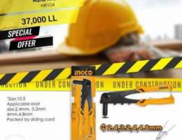 INGCO Hand Riveter 37,000 LL