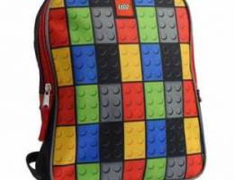 Lego brick print mini backpack 11"