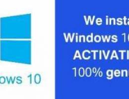 ACTIVATION of Windows 10