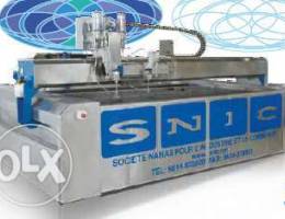 CNC Waterjet machine