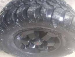 Trd 16 rims + 33 inch irock tires ( fj tac...