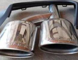 W204 exhaust tips AMG + diffuser