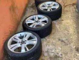 4 mercedes benz 18' rims