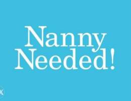 Nanny needed in baabda