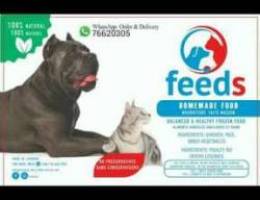 Dogs and cats food