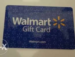 5$ walmart gift card