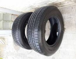 2 used tires 265/65/17