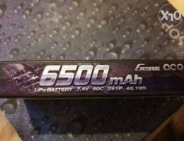 Gens ace Lipo Battery 2S 6500mAh 7.4V