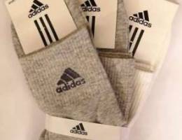 Sport socks set 3pcs (2xgrey,1xwhite) adid...