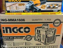 INGCO Welding Machine + Angle Grinder