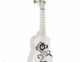 Stagg Soprano Ukulele Zebra Graphic