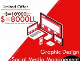 $=8000 Graphic Design /Social Media Manage...