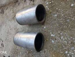 Universal exhaust muffler tip