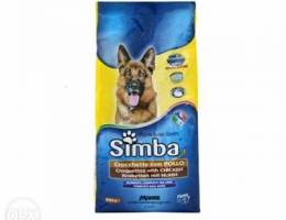 Special offer : Simba Chicken dog food (10...