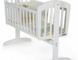 baby wooden swinging crib from mamas and p...