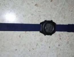 dark blue watch