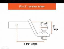 CURT 45901 Adjustable Trailer Hitch Ball M...