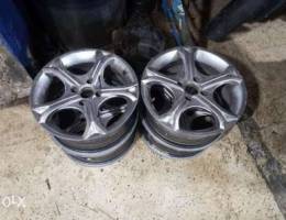 15 inch rims , jnouta 15 rkoub 4*100