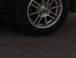 rims & tires 14" 4 bara8i like new mish ml...