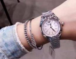 Classy Silver & diamond Emporio Armani wat...