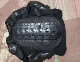 Motorcycle chest armor