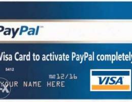Prepaid Visa to activate Paypal