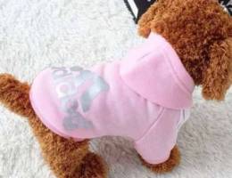 Dog clothes adidog small size pink color