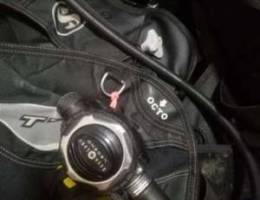 Full Scuba diving equipment