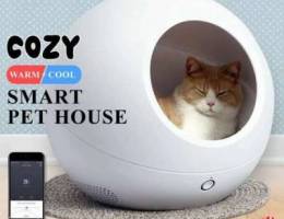 Warm / cool smart pet house