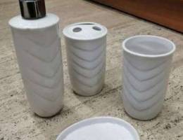 Bathroom soap toothbrush cup Set