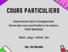 Cours particuliers