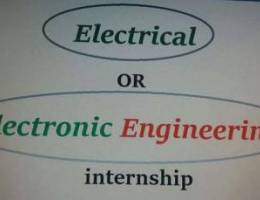 Electrical or electronic internship