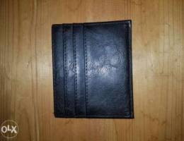 Real leather wallet