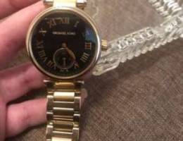 Michael Kors watch gold plated stainless s...