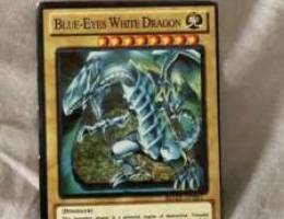 YU-GI-OH blue eyes white dragon 1996 card