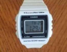 Casio W-215h White Watch