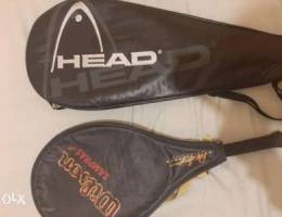 2 original tennis rackette one wilson and ...