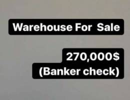 Ware house/ Ù…Ø³ØªÙˆØ¯Ø¹ - Ghazir - Banker check