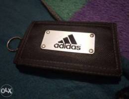 Adidas silky black wallet