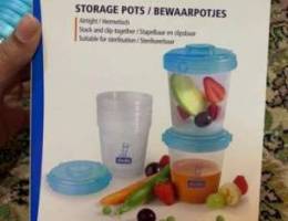 12 Pieces Storage pots NEW