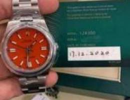 Rolex 124300 Coral Red