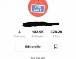 Tiktok account