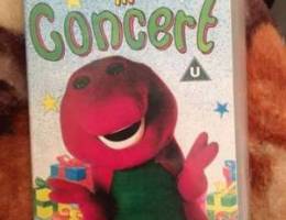 Barney on the Concert original Vhs Concert