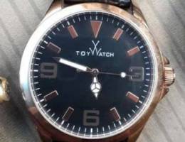 Toy watch in copper color