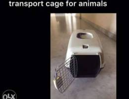 Transport cage for animals