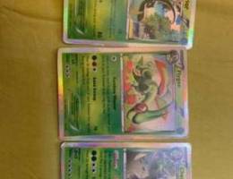 3 pokemon card the first 2 are good but th...