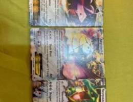 3 pokemon EX card really good condition