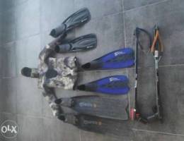 Spearfishing gear